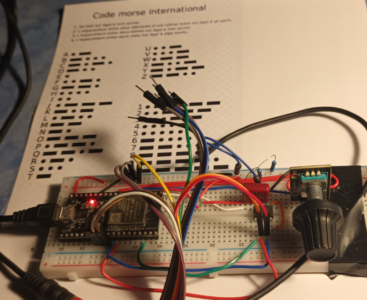 Décodeur CW avec un ESP32